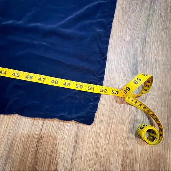 Old Navy Dark Teal Sleeveless Velvet Slip Maxi Dress Obscure Night Women Size XL - Picture 15 of 16